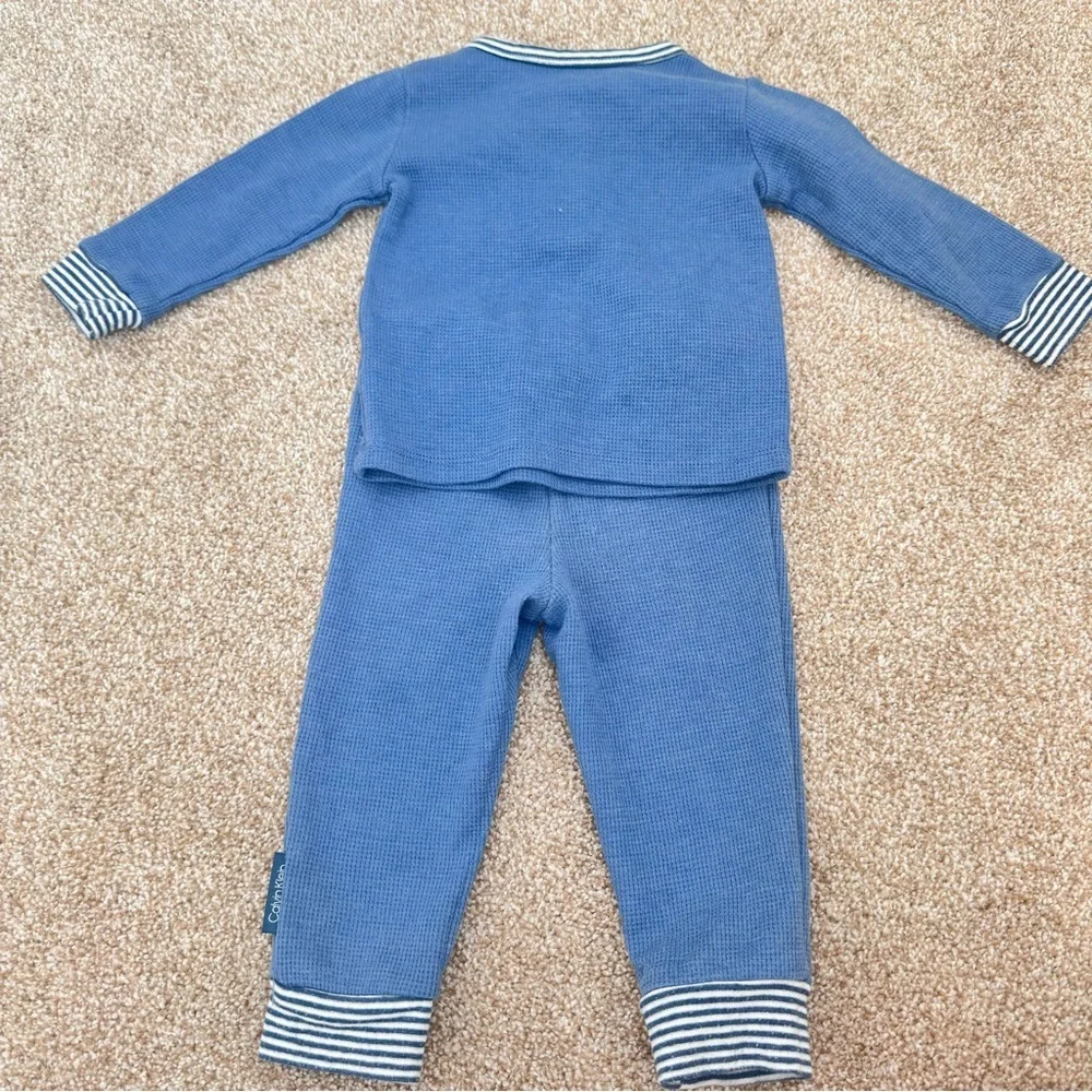 12m Calvin Klein Blue Two Piece Set Loungewear 0021